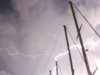 Lightning Strike on mast